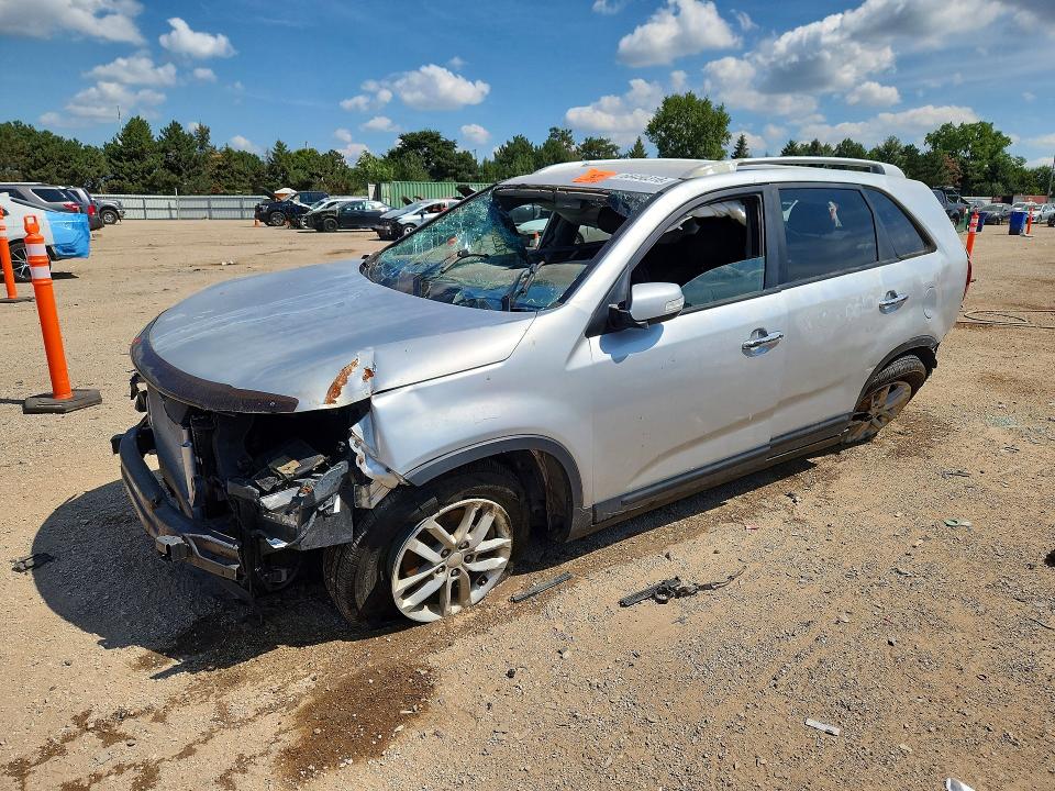2014 Kia Sorento მანქანა იყიდება აუქციონზე, vin: 5XYKT4A69EG491504, აუქციონის ნომერი: 66450316