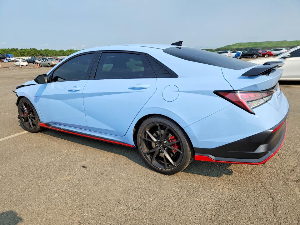 2025 Hyundai Elantra N მანქანა იყიდება აუქციონზე, vin: KMHLW4DK0SU035224, აუქციონის ნომერი: 64425766