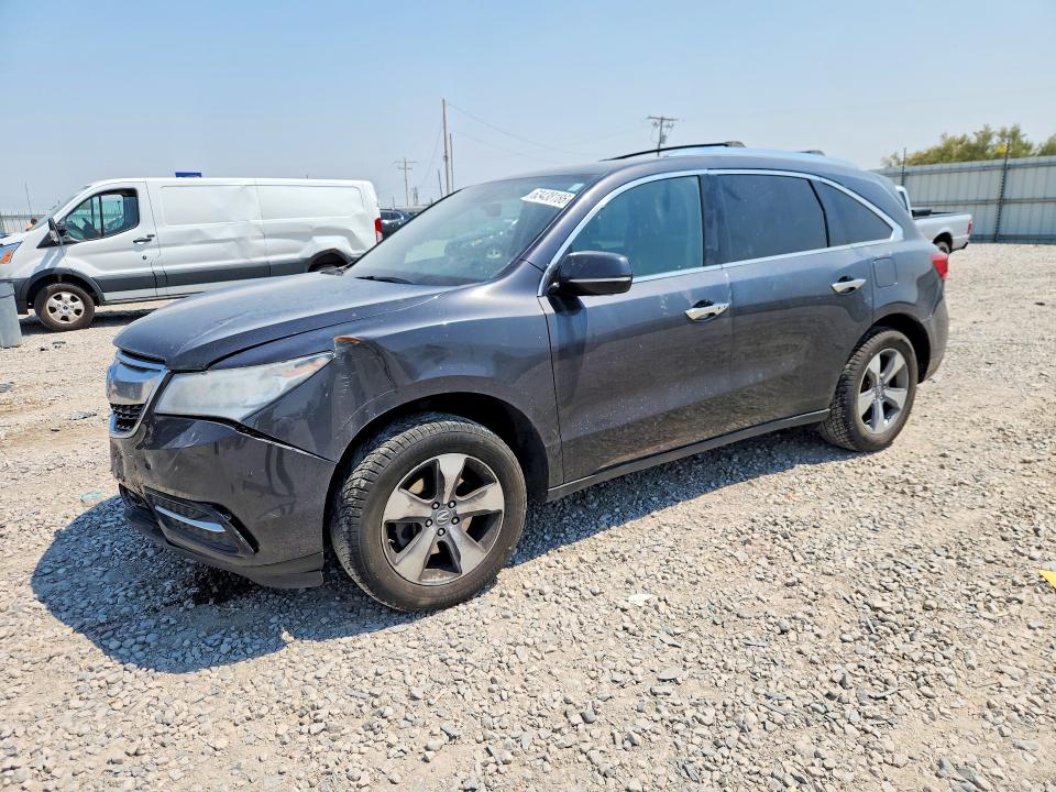 63438186 :رقم المزاد ، 5FRYD4H27GB002195 vin ، 2016 Acura Mdx مزاد بيع