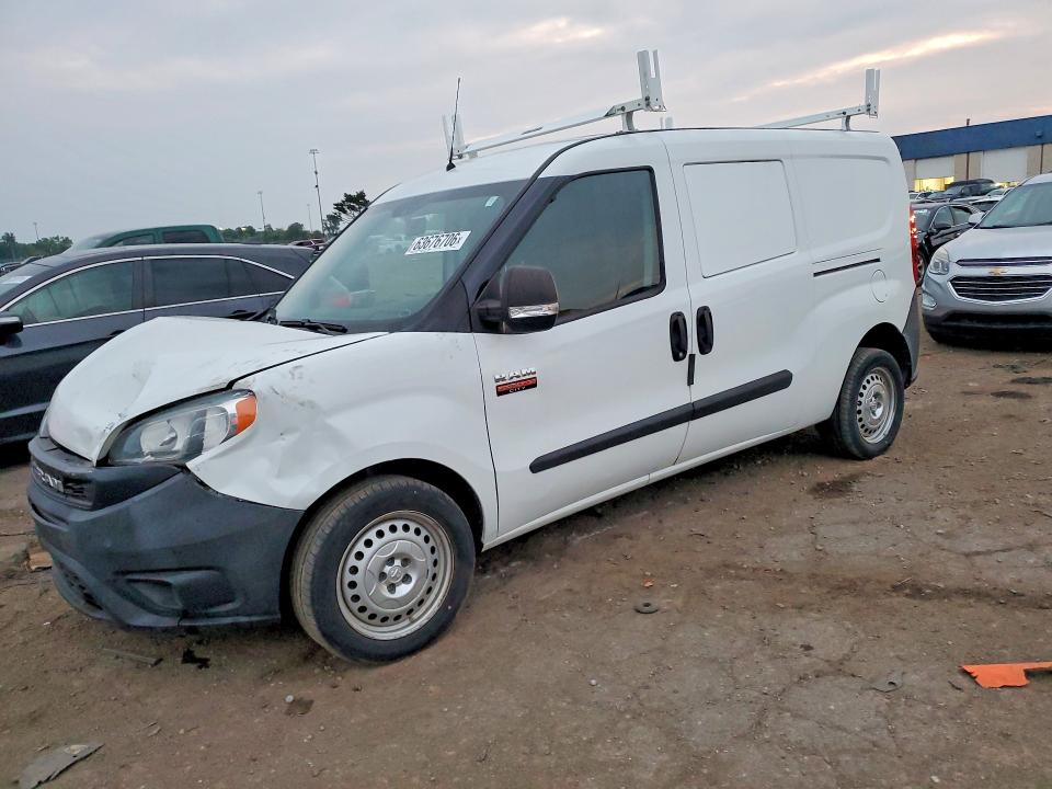 63676706 :رقم المزاد ، ZFBHRFAB3L6R60655 vin ، 2020 Ram Promaster City مزاد بيع