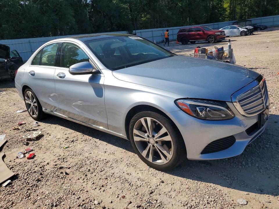 2015 Mercedes-benz C მანქანა იყიდება აუქციონზე, vin: 55SWF4JB0FU076522, აუქციონის ნომერი: 66286286
