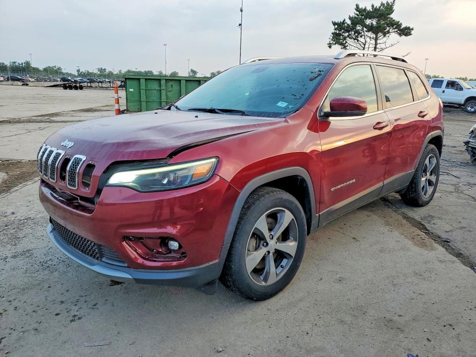 65085046 :رقم المزاد ، 1C4PJMDX2KD236591 vin ، 2019 Jeep Cherokee مزاد بيع