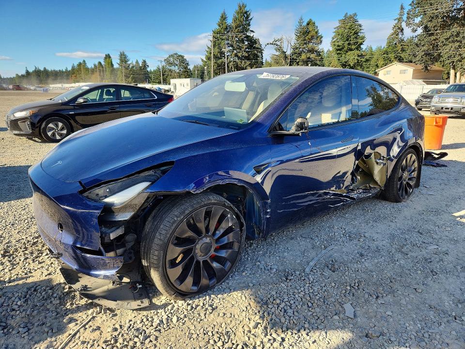 Aukcja sprzedaży 2022 Tesla Model Y, vin: 7SAYGDEF2NF381557, numer aukcji: 66782876