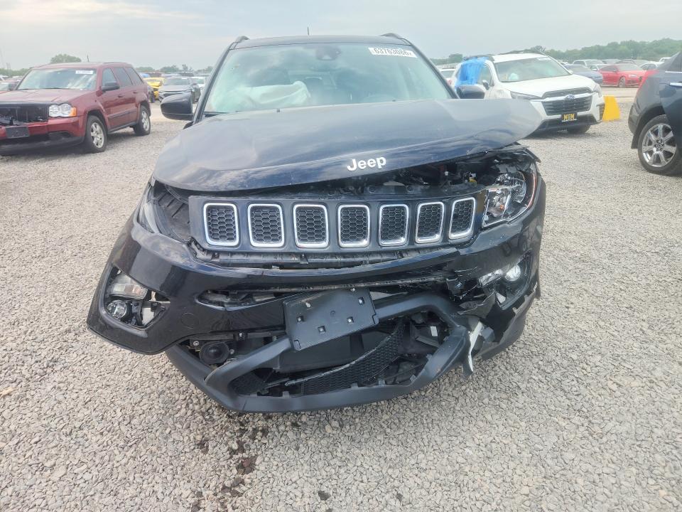 63763086 :رقم المزاد ، 3C4NJCBB5LT252871 vin ، 2020 Jeep Compass مزاد بيع