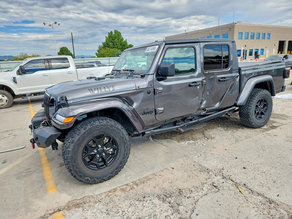 66214966 :رقم المزاد ، 1C6HJTAG7ML613788 vin ، 2021 Jeep Gladiator مزاد بيع