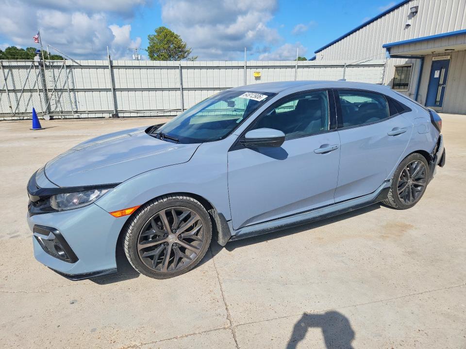 64912906 :رقم المزاد ، SHHFK7H42MU228253 vin ، 2021 Honda Civic مزاد بيع