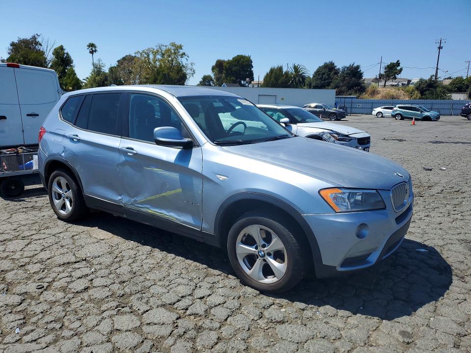 2011 Bmw X3 მანქანა იყიდება აუქციონზე, vin: 5UXWX5C57BL703458, აუქციონის ნომერი: 66025036