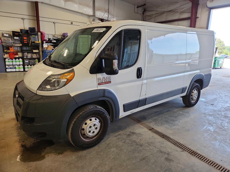 65019646 :رقم المزاد ، 3C6TRVAG1GE129854 vin ، 2016 Ram Promaster 1500 مزاد بيع