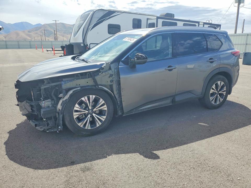 67100426 :رقم المزاد ، 5N1AT3BA3MC741259 vin ، 2021 Nissan Rogue مزاد بيع