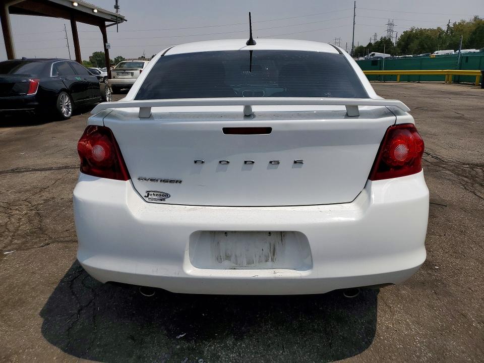 Продажа на аукционе авто 2013 Dodge Avenger, vin: 1C3CDZAG5DN585317, номер лота: 63700956