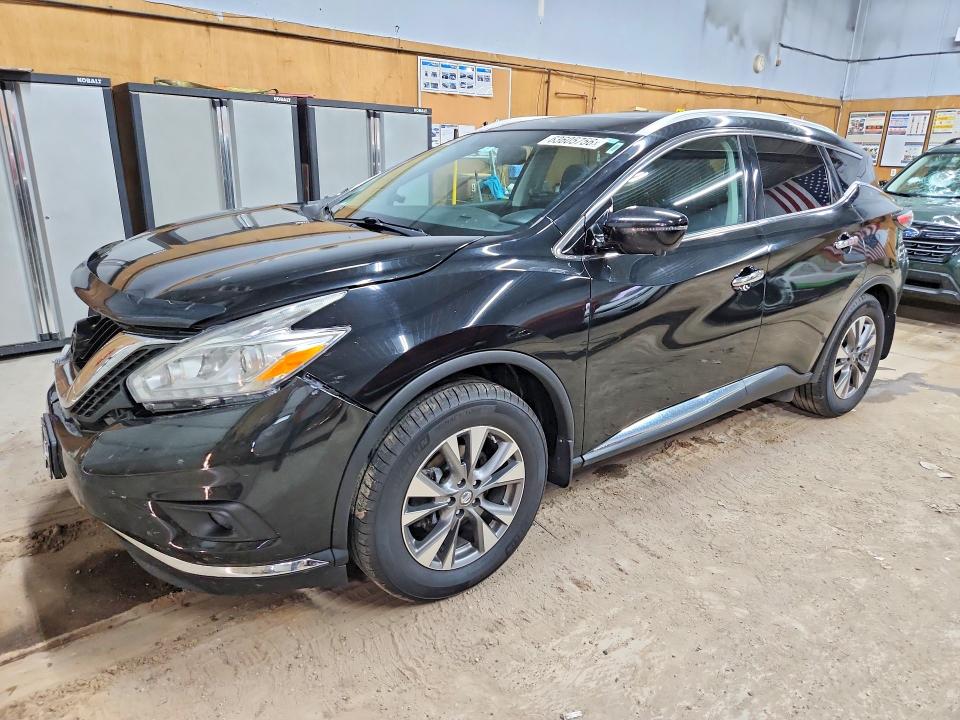 63605756 :رقم المزاد ، 5N1AZ2MHXHN119433 vin ، 2017 Nissan Murano مزاد بيع
