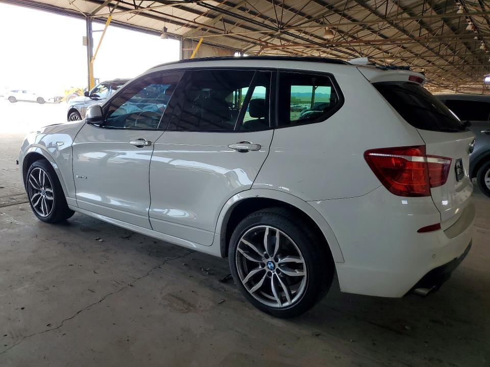 2016 Bmw X3 მანქანა იყიდება აუქციონზე, vin: 5UXWZ7C52G0M83662, აუქციონის ნომერი: 65189656
