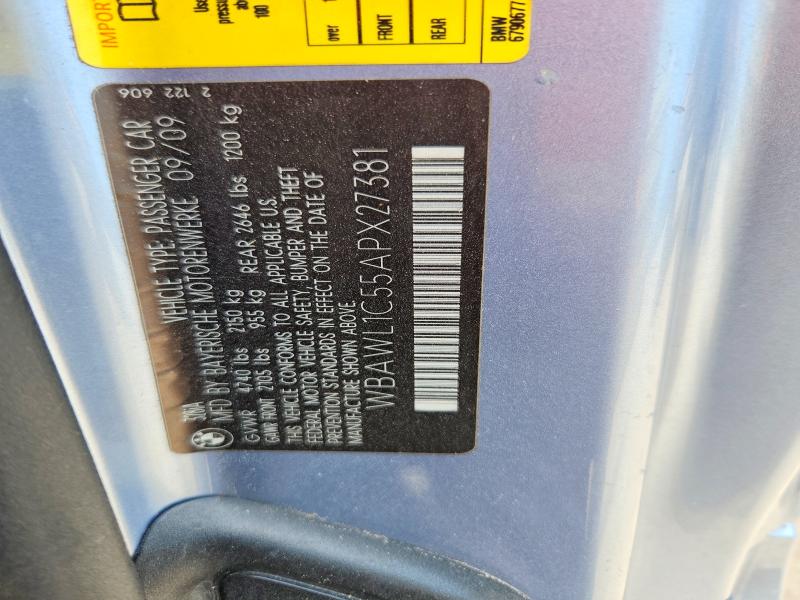 65888216 :رقم المزاد ، WBAWL1C55APX27381 vin ، 2010 Bmw 328 مزاد بيع