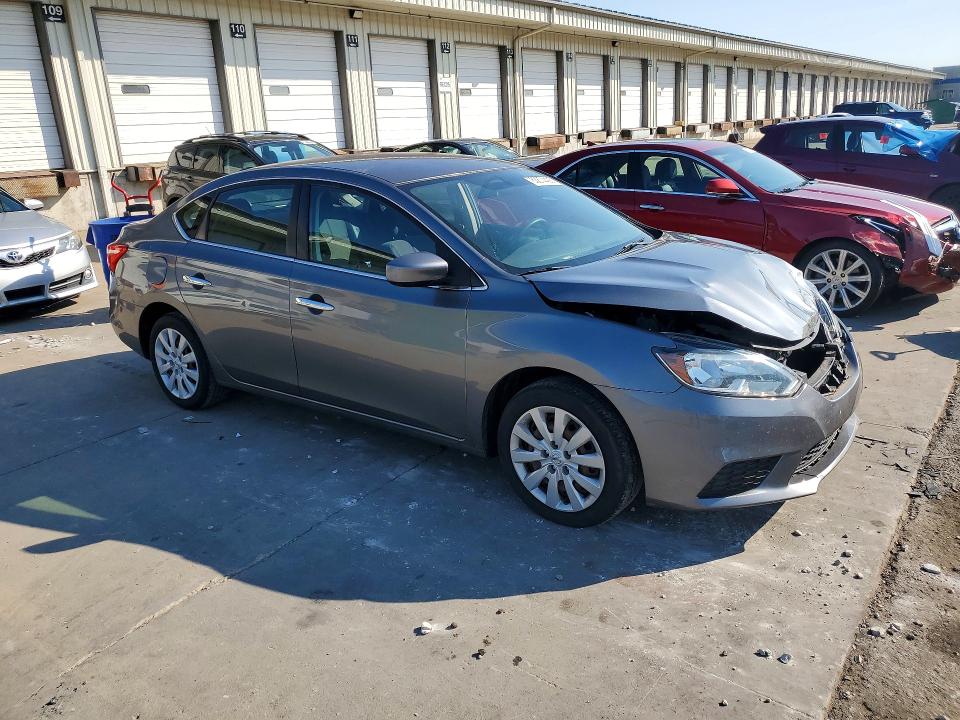 63874426 :رقم المزاد ، 3N1AB7AP8JY221147 vin ، 2018 Nissan Sentra مزاد بيع
