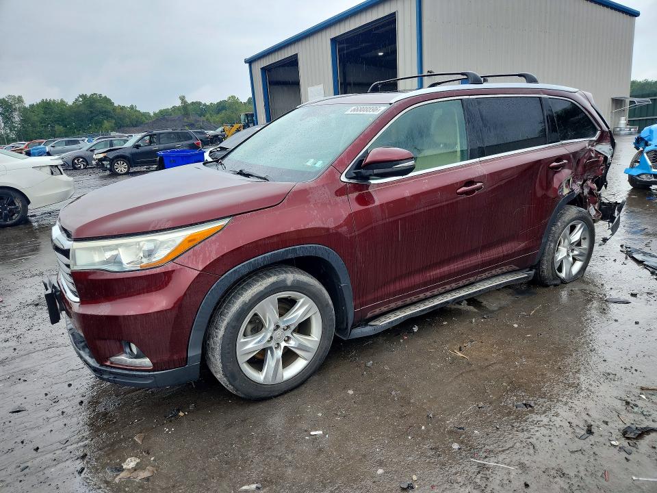 Продажа на аукционе авто 2015 Toyota Highlander, vin: 5TDDKRFH6FS146020, номер лота: 66808896