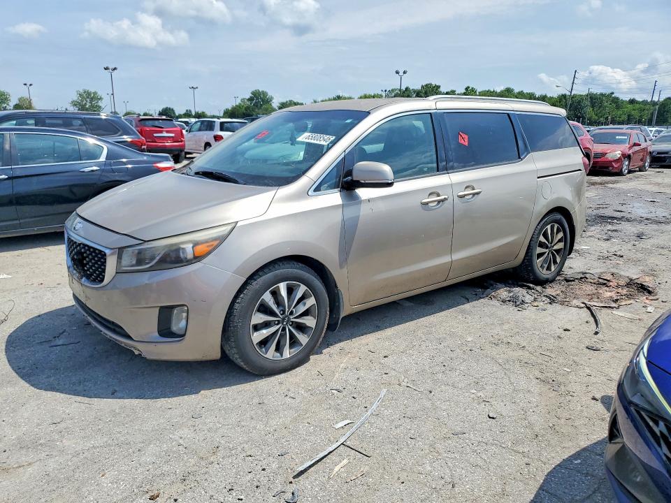 2015 Kia Sedona მანქანა იყიდება აუქციონზე, vin: KNDMC5C15F6020552, აუქციონის ნომერი: 65808546