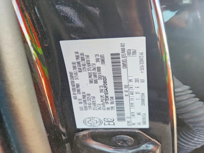 Продаж на аукціоні авто 2018 Ford F150, vin: 1FTEW1EG4JFD89207, номер лоту: 66887206