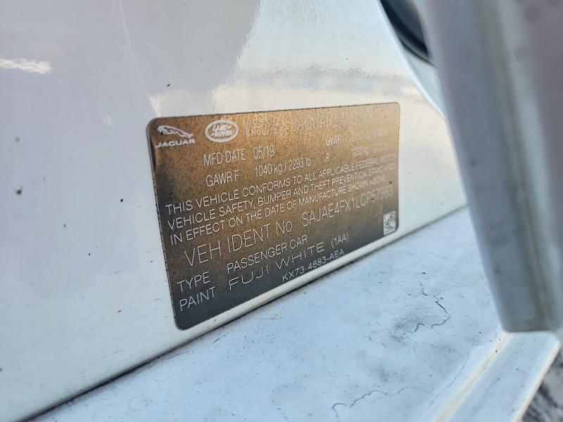 Aukcja sprzedaży 2020 Jaguar Xe, vin: SAJAE4FX1LCP57883, numer aukcji: 64955606