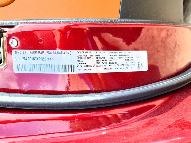 Продажа на аукционе авто 2023 Chrysler Pacifica, vin: 2C4RC1N7XPR507417, номер лота: 65528076