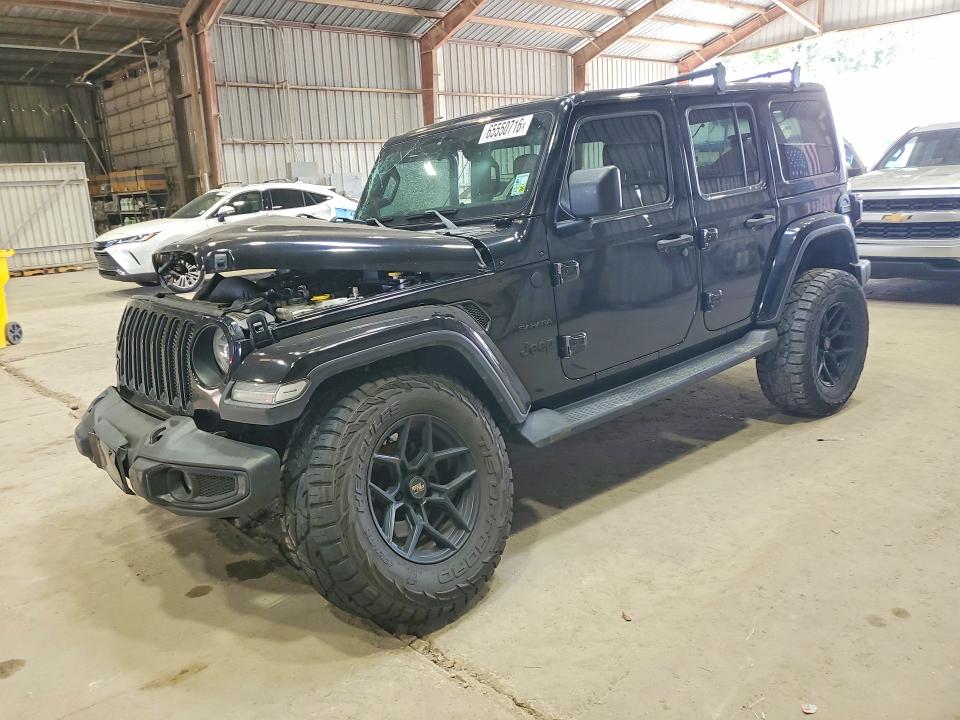 2020 Jeep Wrangler Unlimited მანქანა იყიდება აუქციონზე, vin: 1C4HJXEN1LW153405, აუქციონის ნომერი: 65550716