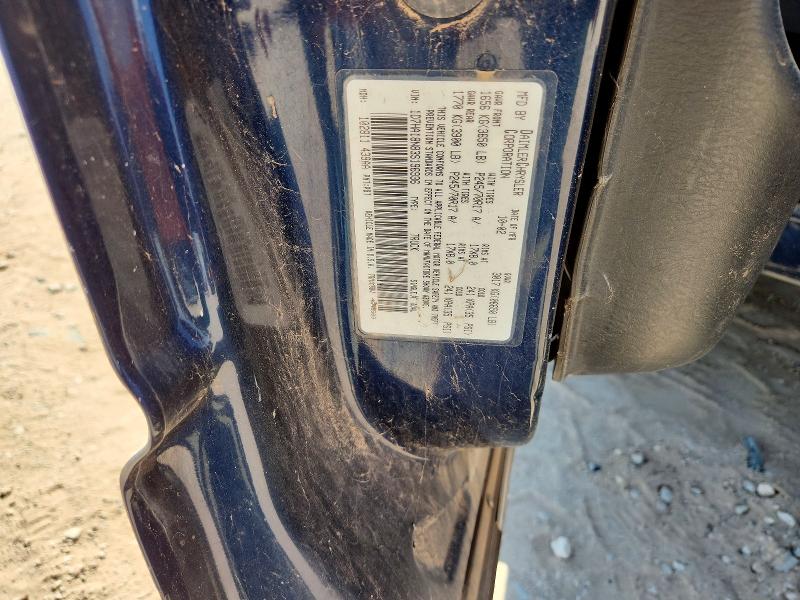 2003 Dodge Ram 1500 მანქანა იყიდება აუქციონზე, vin: 1D7HA18N83S196936, აუქციონის ნომერი: 64794206