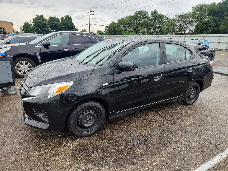 65016406 :رقم المزاد ، ML32FUFJ8MHF01536 vin ، 2021 Mitsubishi Mirage مزاد بيع