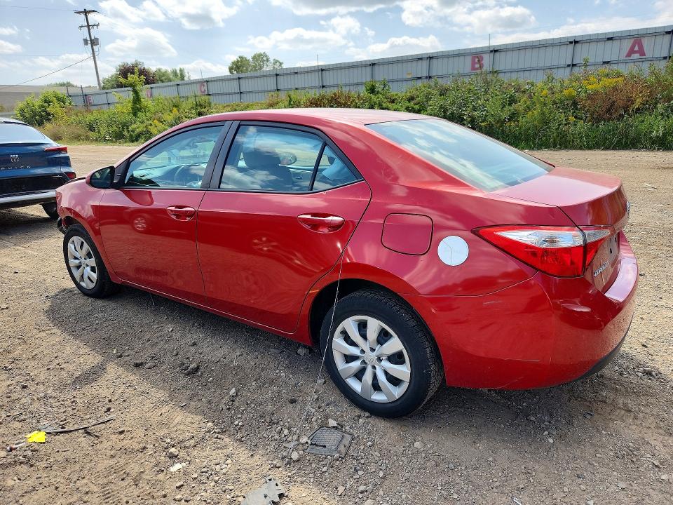 Продаж на аукціоні авто 2016 Toyota Corolla, vin: 5YFBURHE6GP498545, номер лоту: 65879686