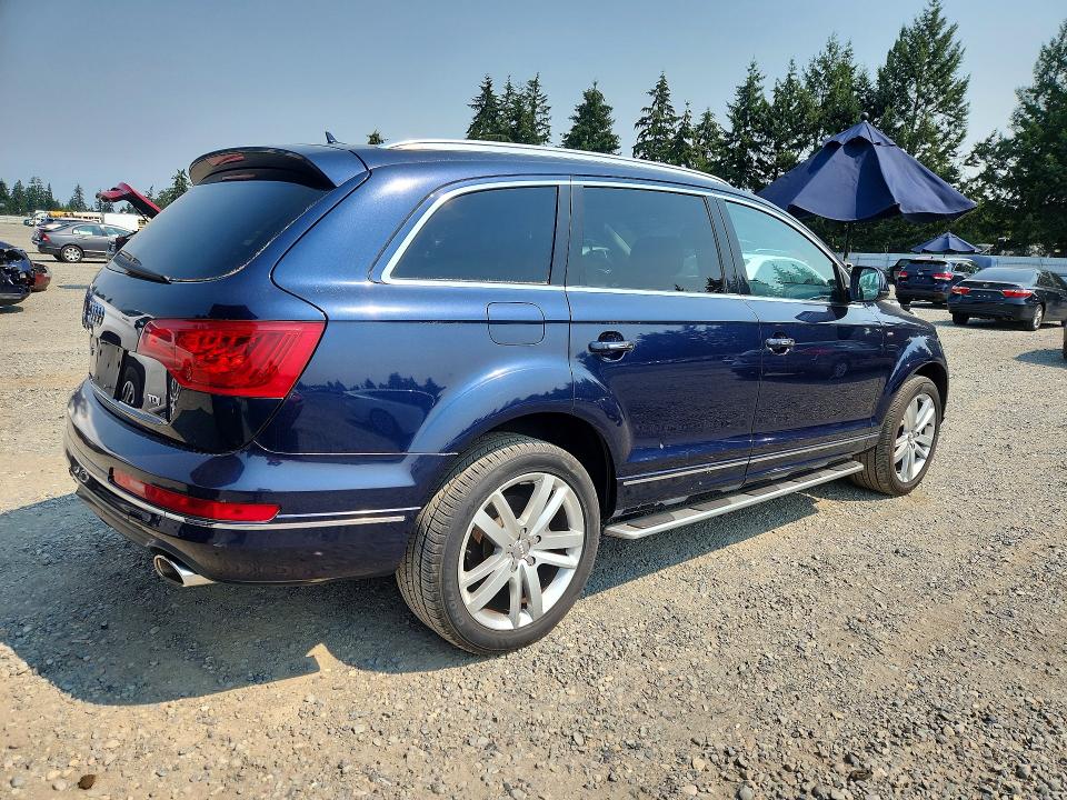 Aukcja sprzedaży 2014 Audi Q7, vin: WA1VMAFEXED005512, numer aukcji: 63700696