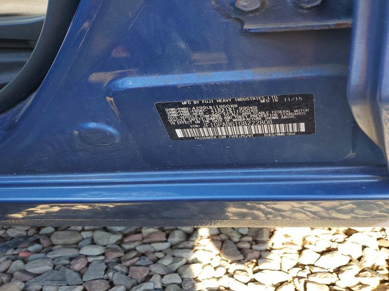 Aukcja sprzedaży 2016 Subaru Impreza, vin: JF1GPAB61G8222808, numer aukcji: 66722976