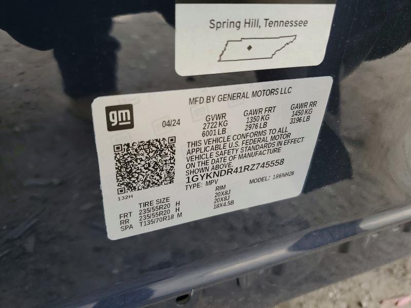 Продажа на аукционе авто 2024 Cadillac Xt5, vin: 1GYKNDR41RZ745558, номер лота: 65689596