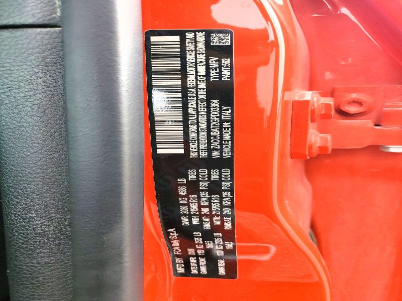 Продаж на аукціоні авто 2016 Jeep Renegade, vin: ZACCJBAT2GPD03364, номер лоту: 65365246