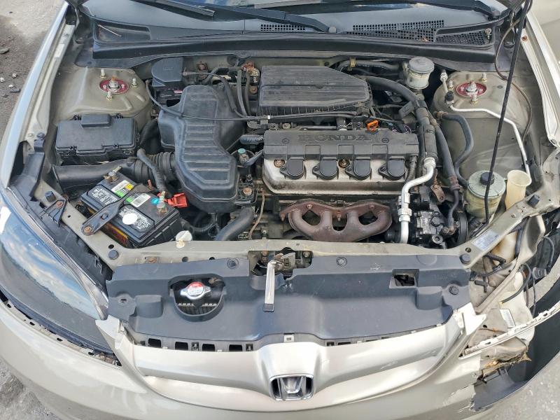 2005 Honda Civic მანქანა იყიდება აუქციონზე, vin: 2HGES16535H579403, აუქციონის ნომერი: 65367166