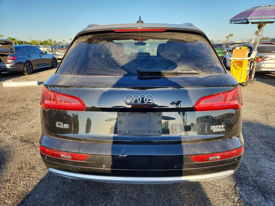2018 Audi Q5 მანქანა იყიდება აუქციონზე, vin: WA1BNAFYXJ2240850, აუქციონის ნომერი: 66102396