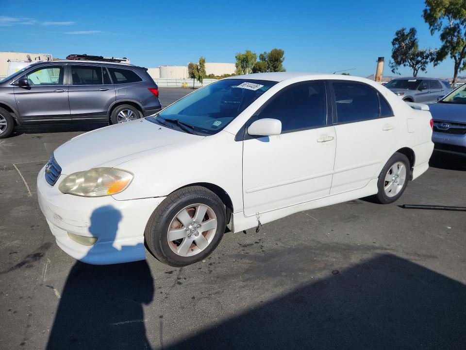 66144406 :رقم المزاد ، 1NXBR32E93Z184629 vin ، 2003 Toyota Corolla مزاد بيع