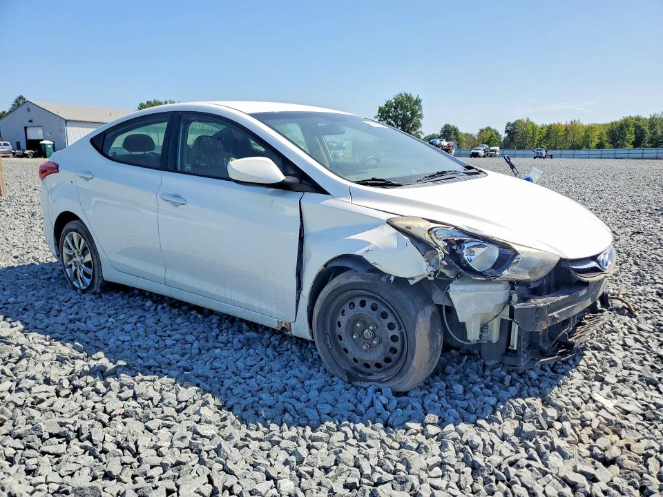 66195366 :رقم المزاد ، 5NPDH4AE7CH134099 vin ، 2012 Hyundai Elantra مزاد بيع
