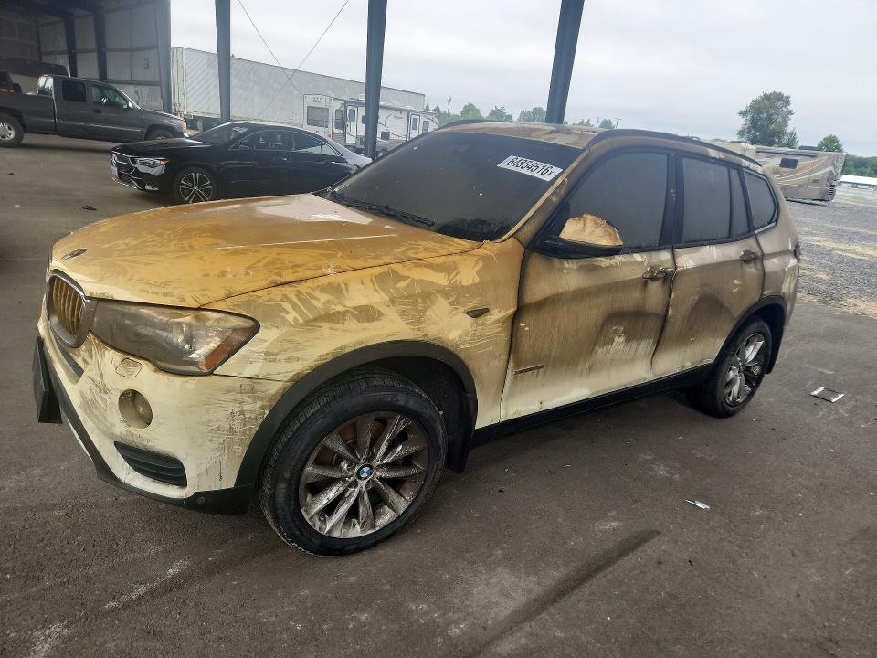 2016 Bmw X3 მანქანა იყიდება აუქციონზე, vin: 5UXWX9C59G0D78427, აუქციონის ნომერი: 64854516