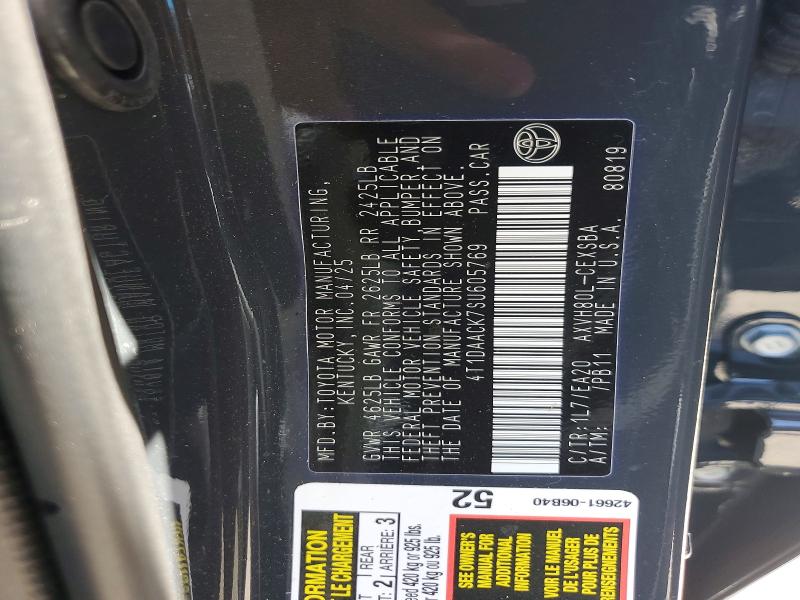 Продажа на аукционе авто 2025 Toyota Camry, vin: 4T1DAACK7SU605769, номер лота: 64453806