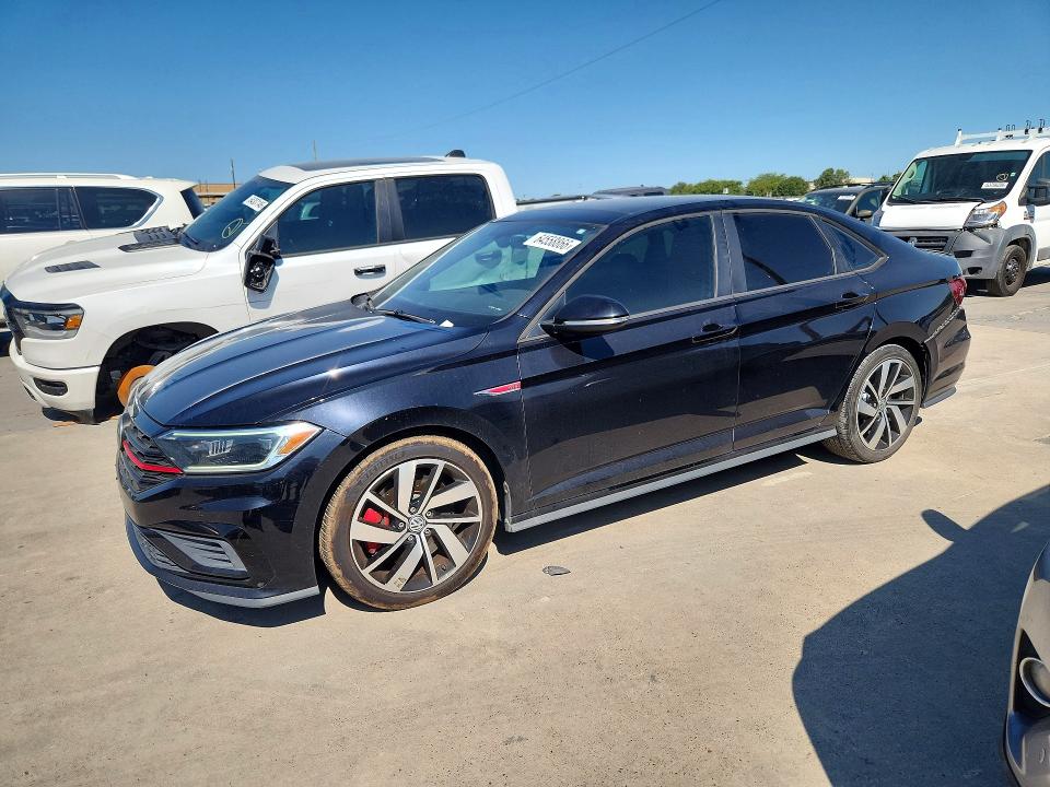 2019 Volkswagen Jetta მანქანა იყიდება აუქციონზე, vin: 3VW6T7BU9KM247296, აუქციონის ნომერი: 64558866
