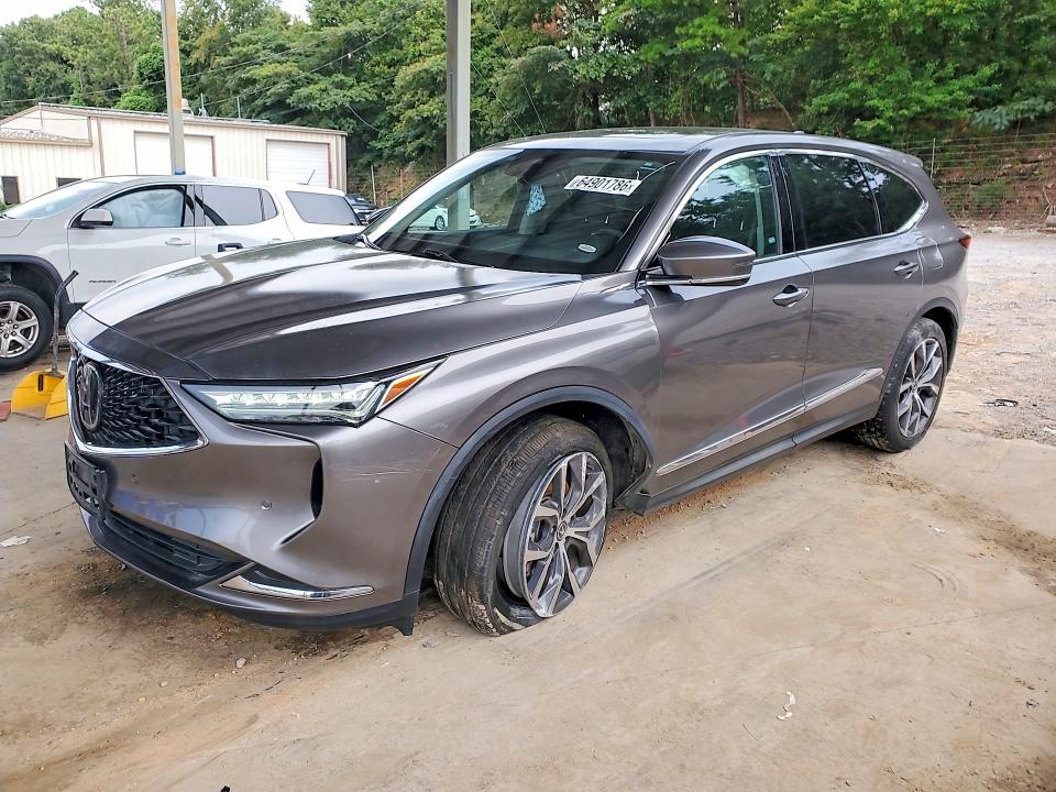 2022 Acura Mdx მანქანა იყიდება აუქციონზე, vin: 5J8YE1H42NL035017, აუქციონის ნომერი: 64901786