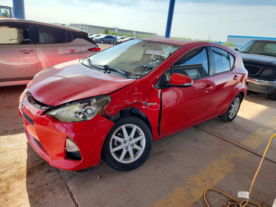 Auction sale of the 2012 Toyota Prius C, vin: JTDKDTB36C1518795, lot number: 67023166