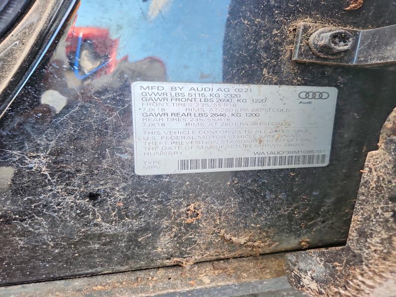 Aukcja sprzedaży 2021 Audi Q3, vin: WA1AUCF39M1095101, numer aukcji: 67029446