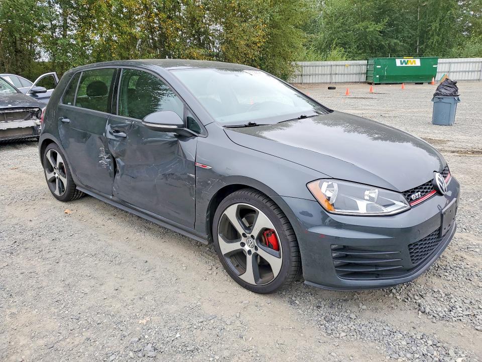 66522026 :رقم المزاد ، 3VW4T7AU7HM071463 vin ، 2017 Volkswagen Gti مزاد بيع