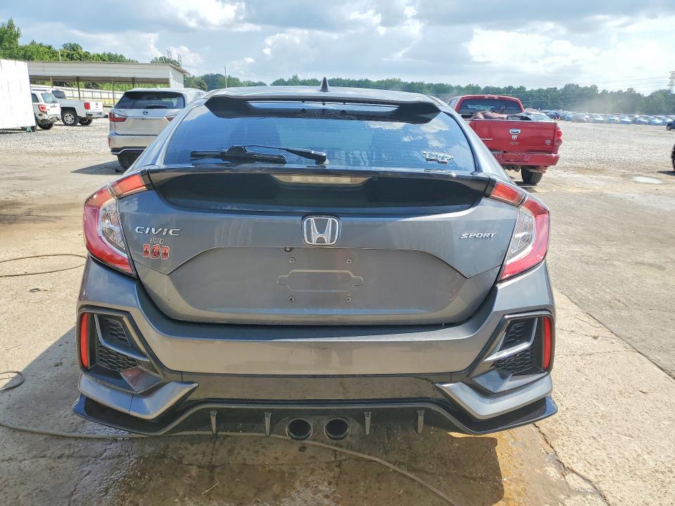 2021 Honda Civic მანქანა იყიდება აუქციონზე, vin: SHHFK7H43MU215544, აუქციონის ნომერი: 63370926