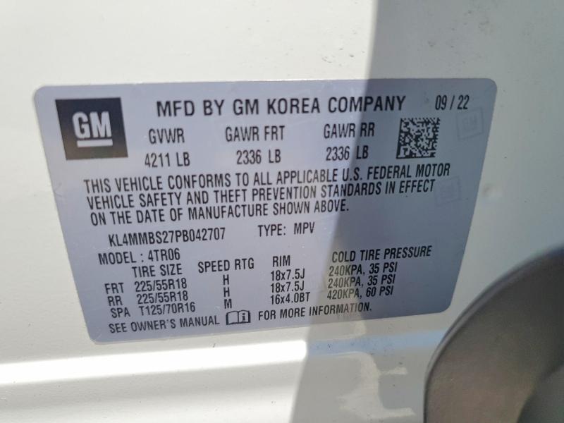 Aukcja sprzedaży 2023 Buick Encore Gx, vin: KL4MMBS27PB042707, numer aukcji: 65160206