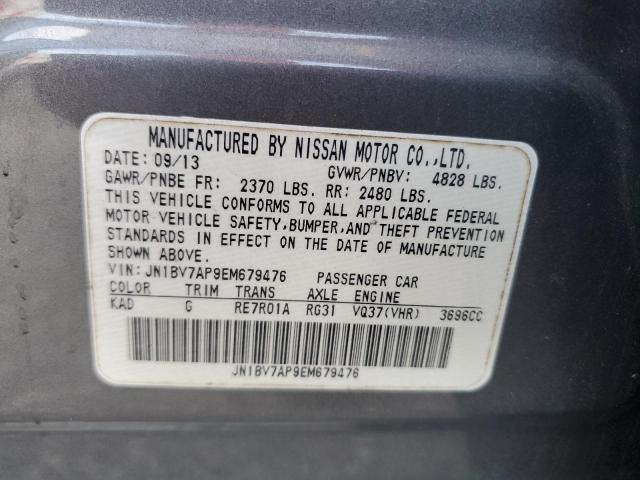 Продаж на аукціоні авто 2014 Infiniti Q50, vin: JN1BV7AP9EM679476, номер лоту: 52302316