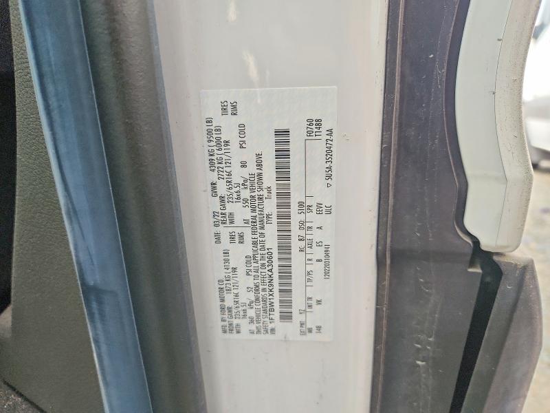 Aukcja sprzedaży 2022 Ford Transit, vin: 1FTBW1XK9NKA30601, numer aukcji: 63621346