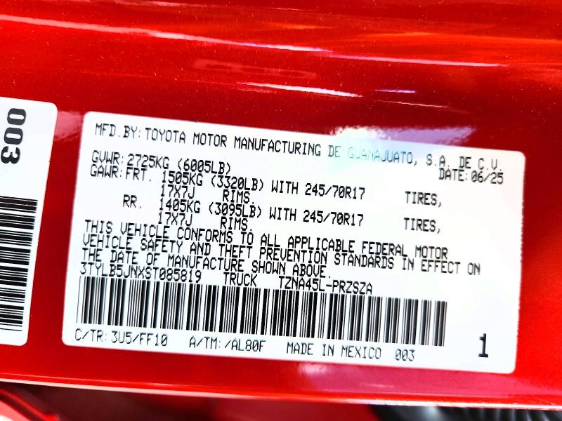 2025 Toyota Tacoma მანქანა იყიდება აუქციონზე, vin: 3TYLB5JNXST085819, აუქციონის ნომერი: 67367166