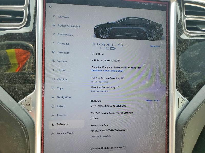 Aukcja sprzedaży 2017 Tesla Model S, vin: 5YJSA1E20HF233010, numer aukcji: 65318206