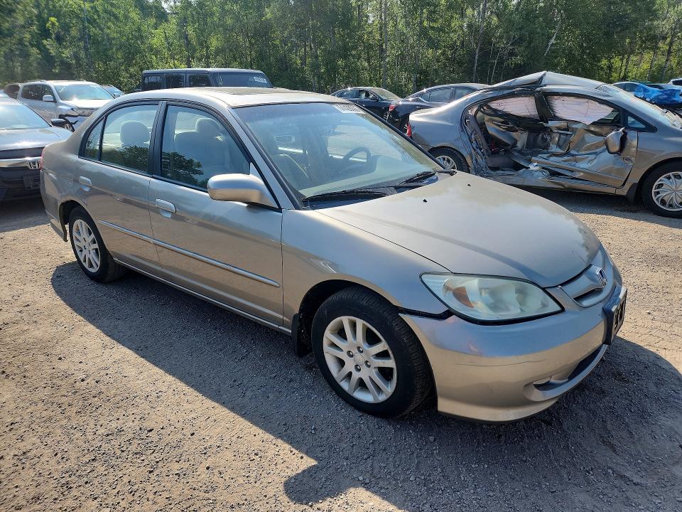 Продажа на аукционе авто 2005 Honda Civic, vin: 2HGES16655H033274, номер лота: 64428096