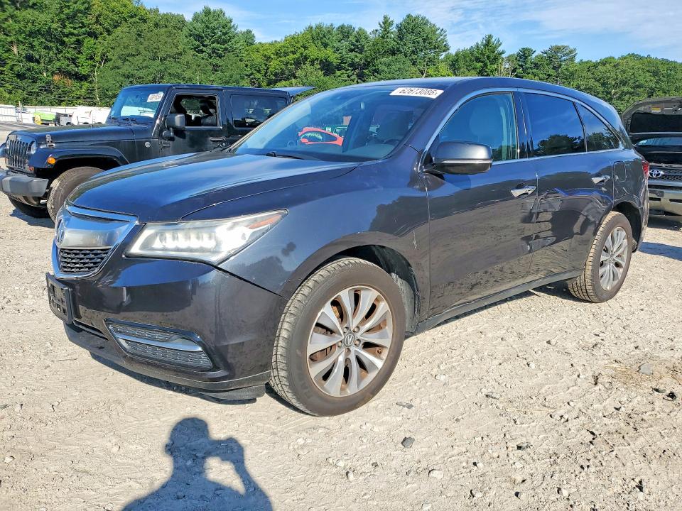 Продажа на аукционе авто 2014 Acura Mdx, vin: 5FRYD4H42EB036107, номер лота: 62673086